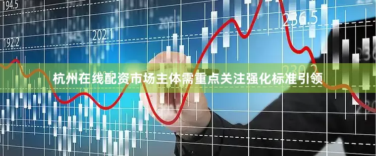 杭州在线配资市场主体需重点关注强化标准引领