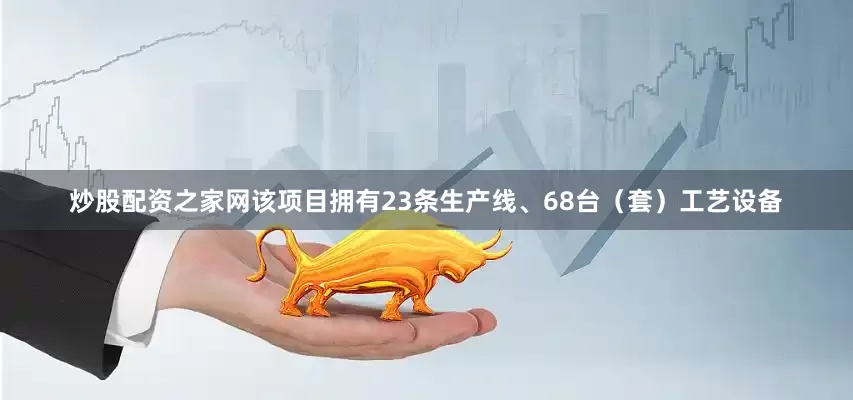 炒股配资之家网该项目拥有23条生产线、68台（套）工艺设备