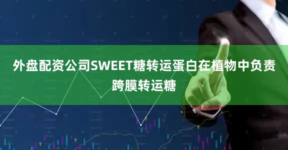 外盘配资公司SWEET糖转运蛋白在植物中负责跨膜转运糖